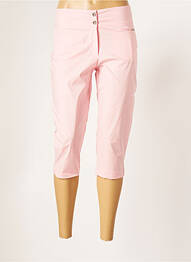 Corsaire stretch taille normale rose MALOKA femme