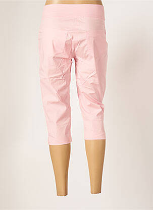 Corsaire stretch taille normale rose MALOKA femme