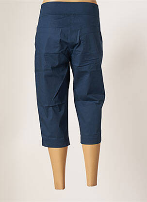 Corsaire stretch taille normale bleu MALOKA femme