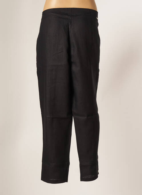 Pantalon droit noir MALOKA pour femme
