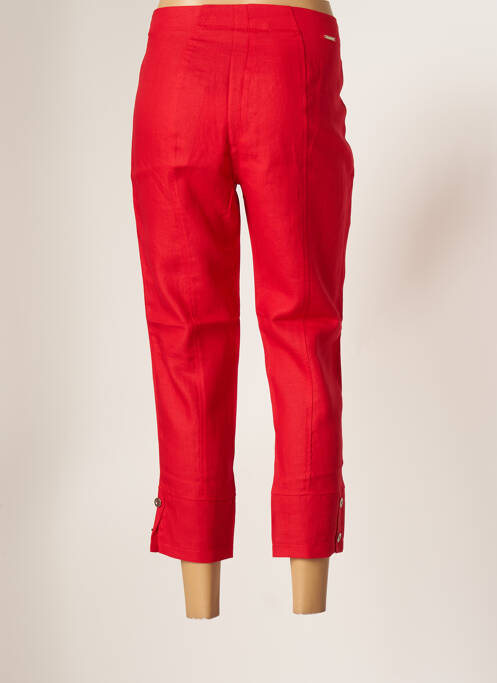 Pantalon 7/8 rouge MALOKA pour femme