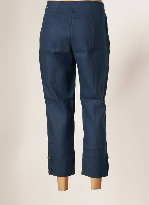 Pantalon 7/8 bleu MALOKA pour femme