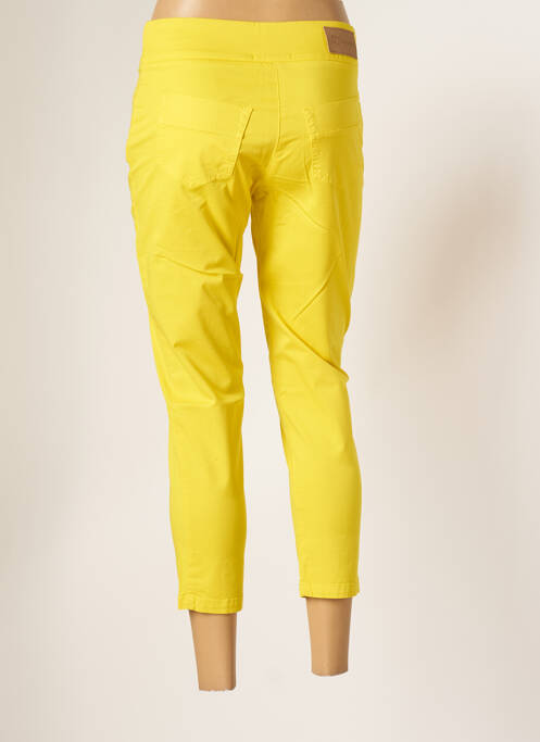 Pantacourt jaune MALOKA pour femme