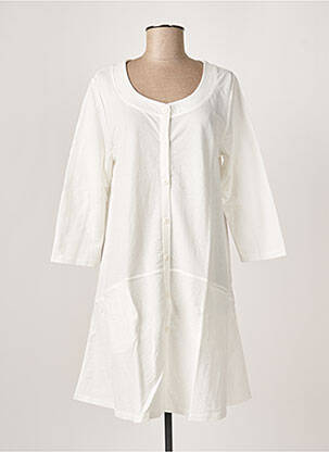 Veste casual col rond beige G!OZE femme
