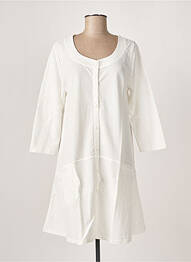 Veste casual col rond beige G!OZE femme