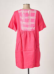 Robe courte rose G!OZE pour femme seconde vue