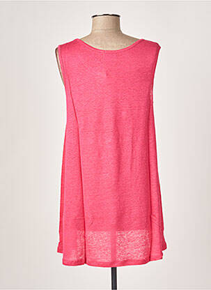 Tunique sans manche coupe fluide rose G!OZE femme