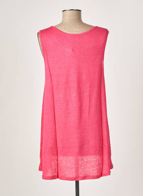 Tunique sans manche rose G!OZE pour femme
