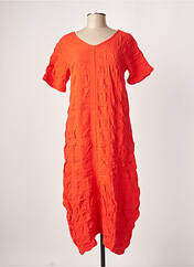 Robe longue orange G!OZE pour femme seconde vue