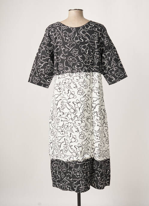 Robe longue noir G!OZE pour femme