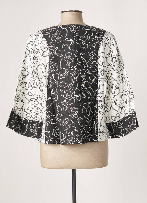 Veste kimono noir G!OZE pour femme