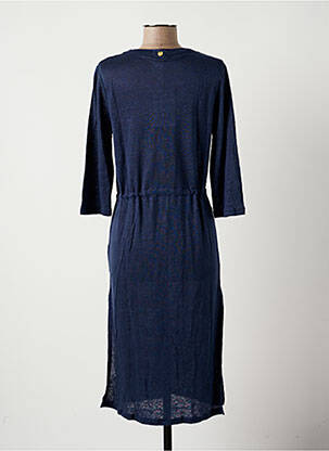 Gilet manches longues manches 3/4 bleu PAUL BRIAL femme