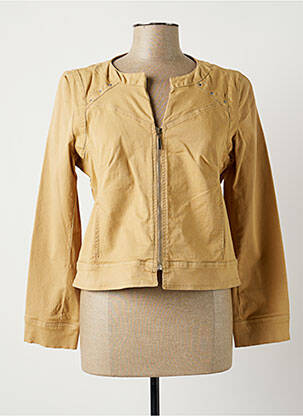 Veste casual poches beige PAUL BRIAL femme