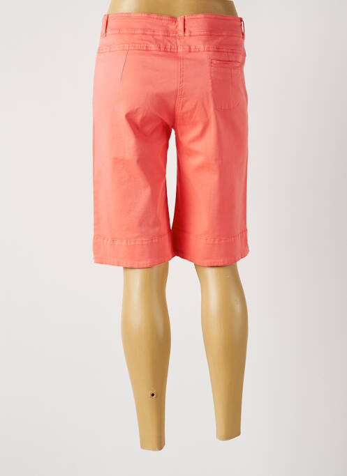 Bermuda rose PAUL BRIAL pour femme