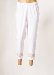 Pantalon blanc G!OZE pour femme seconde vue