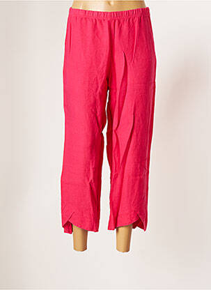Pantacourt stretch taille normale rose G!OZE femme