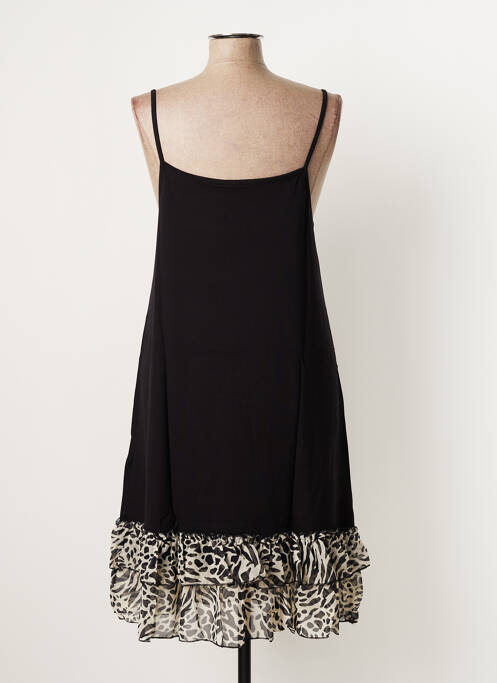 Robe mi-longue noir G!OZE pour femme