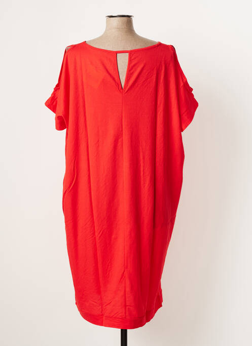 Robe mi-longue rouge G!OZE femme