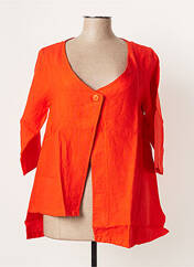 Veste casual orange G!OZE pour femme seconde vue