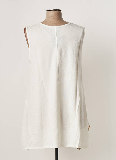 Tunique sans manche blanc G!OZE pour femme