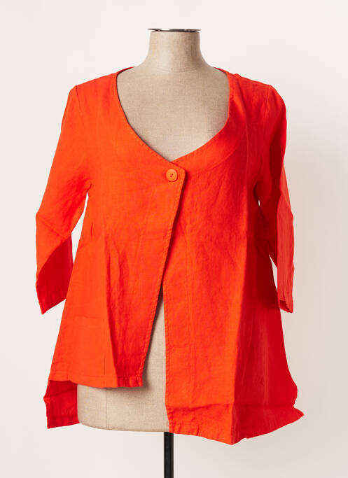 Veste casual orange G!OZE pour femme