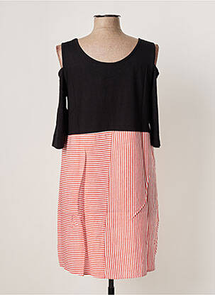 Tunique manches longues col rond noir G!OZE femme