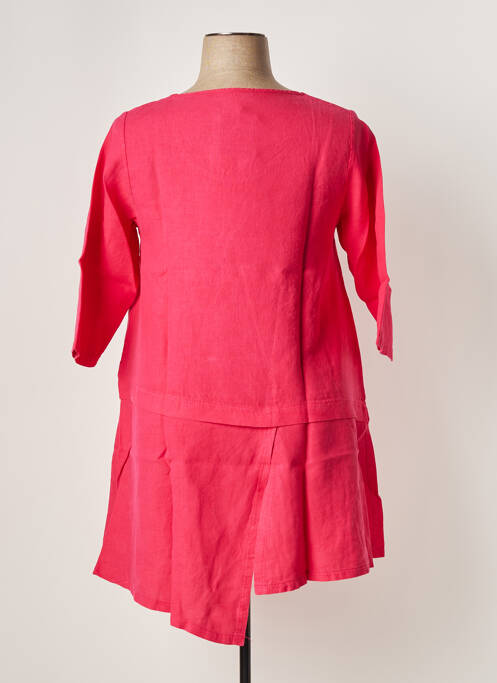 Tunique manches longues rose G!OZE pour femme
