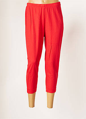 Legging tissage jersey taille normale rouge G!OZE femme