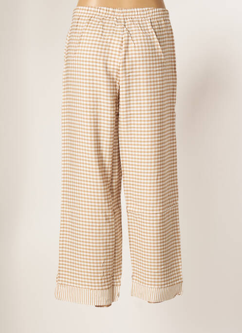 Pantalon large marron G!OZE pour femme