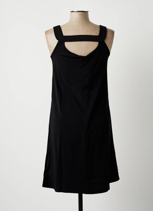 Robe mi-longue noir G!OZE pour femme