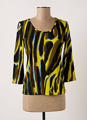T-shirt manches longues manches longues vert PAUL BRIAL femme