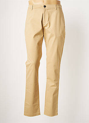 Pantalon chino beige TAILORED & ORIGINALS pour homme