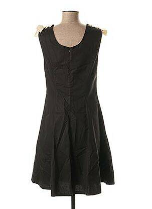Robe mi-longue sans manche sans manche noir JAVIER SIMORRA femme