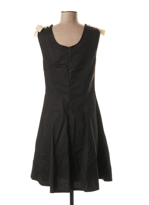 Robe mi-longue noir JAVIER SIMORRA pour femme
