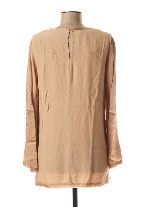 Tunique manches longues beige MARC AUREL pour femme