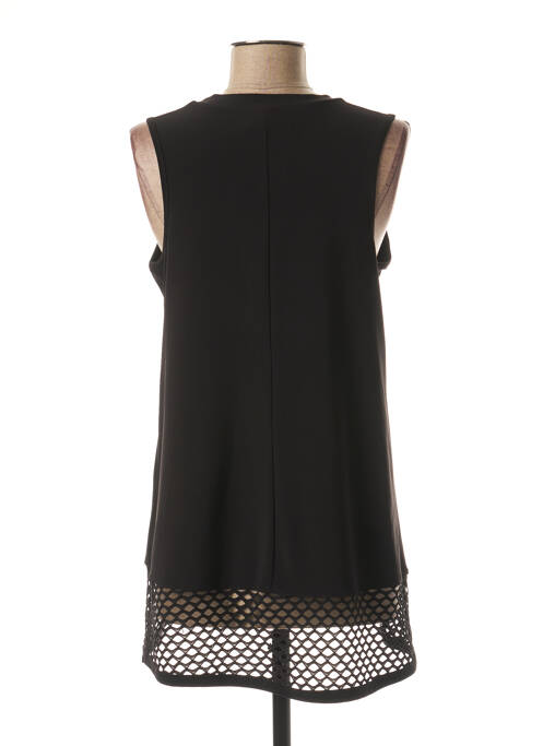 Tunique sans manche noir FRANK LYMAN pour femme