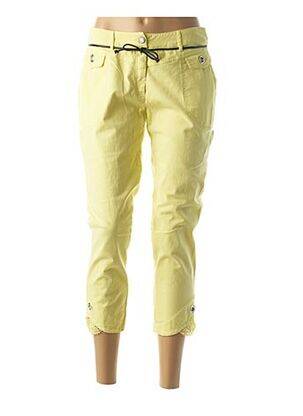 Pantacourt taille normale taille normale jaune MADO ET LES AUTRES femme