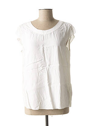 Top manches courtes manches courtes blanc MARC AUREL femme