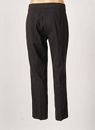 Pantalon droit stretch taille normale noir QUEENIE femme