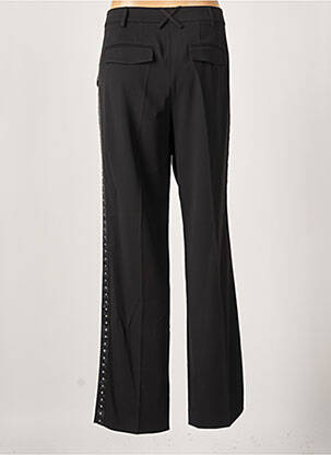 Pantalon droit stretch taille normale noir MARC AUREL femme