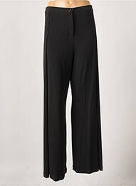 Pantalon droit stretch taille normale noir JAVIER SIMORRA femme