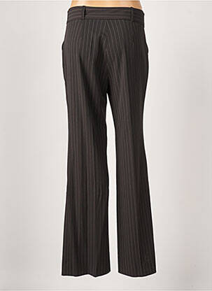 Pantalon droit stretch taille normale noir JAVIER SIMORRA femme