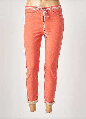 Pantacourt stretch taille normale orange JOCAVI femme