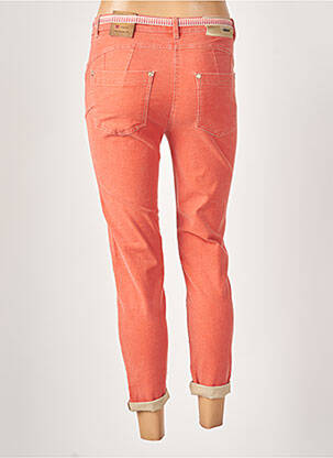 Pantacourt stretch taille normale orange JOCAVI femme