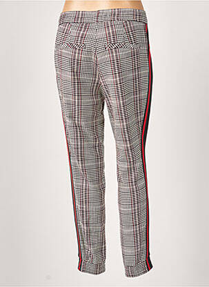 Pantalon droit stretch taille normale noir MARC AUREL femme