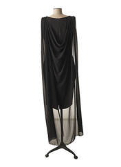 Robe mi-longue noir KITANA pour femme seconde vue