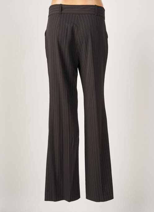 Pantalon droit stretch taille normale noir JAVIER SIMORRA femme