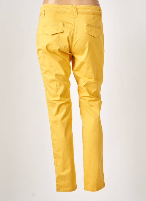 Pantalon droit stretch taille normale jaune MADO ET LES AUTRES femme