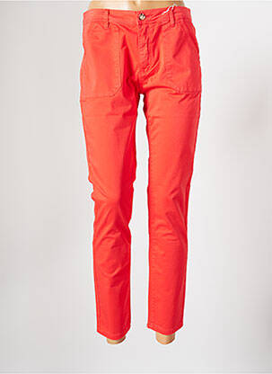 Pantalon 7/8 orange F.A.M. pour femme