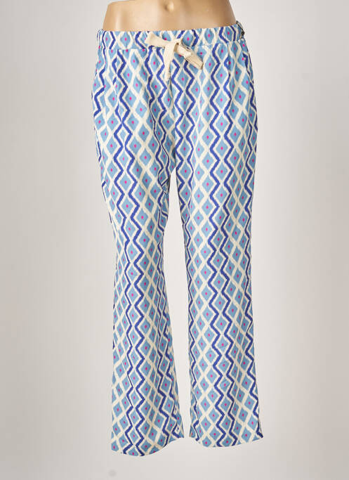 Pantalon droit bleu EMA BLUE'S pour femme